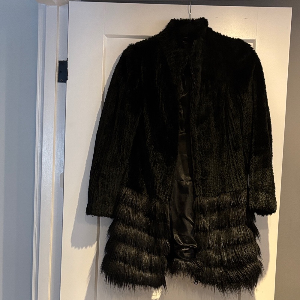 Unreal Fur Black Teddy Jacket